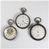 Image 1 : Three (3) Waltham, 18S 1883 Model Pocket Watches