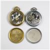 Image 2 : Two (2) 16S Swiss Railroad Style Pocket Watches