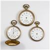 Image 2 : Three (3) Canadian Jeweller Private Label Pocket Watches