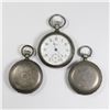 Image 1 : Three (3) Canadian Jeweller Private Label Pocket Watches