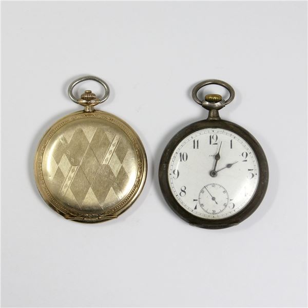 Two (2) 16S Omega Pocket Watches