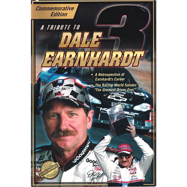 Nascar-Dale Earnhardt 2001 Checkerbee Guide-A Tribute to Dale Earnhardt. Soft Cover, Full Colour