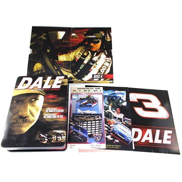 Nascar-Dale Earnhardt 2007 "DALE" Narrated by Paul Newman- Limited Edition Collector's Tin