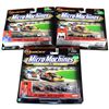 Image 1 : 3x Nascar Winners Circle-3-piece Micro Machines Collectible Sets. 3pcs.