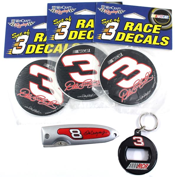 Estate Lot Nascar-Dale Earnhardt & Dale Earnhardt Jr. Assorted Accessories. 5pcs.