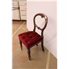 Image 2 : *Velvet Cushioned Dining Room Chair