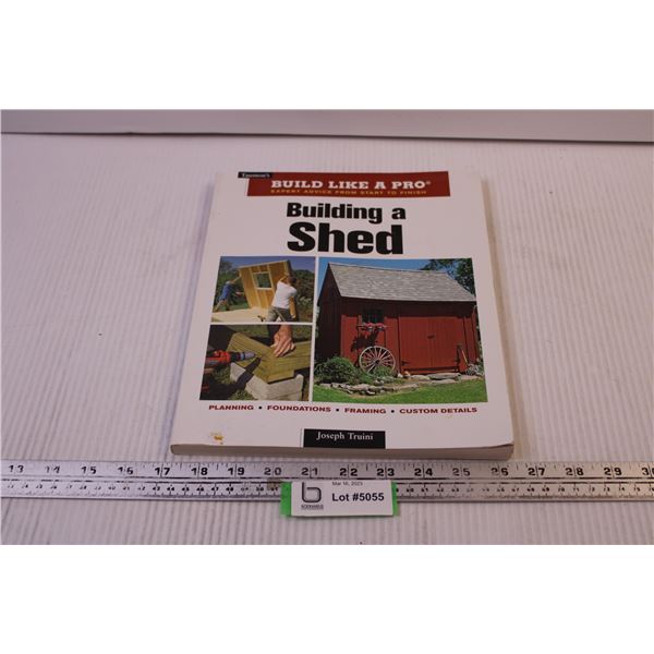 Build a Shed Book Bodnarus Auctioneering