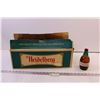 Image 1 : (10) Heidelberg Beer Bottles + Box