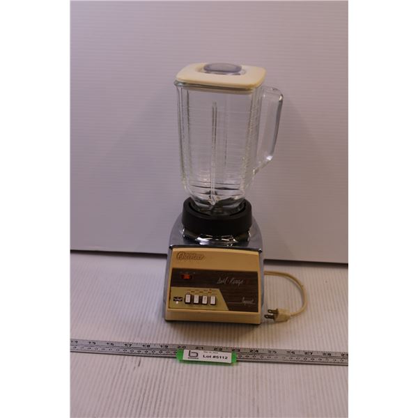 Vintage Osterizer Dual Range 8 Blender (Works)