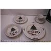 Image 2 : 20-Piece Christmas Themed Dinner Set