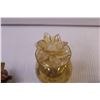 Image 2 : Blown Glass Perfume Bottle + (2) Decor Items