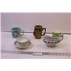 Image 1 : (3) Mugs, Cup and Saucer, and Gravy Boat