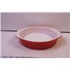 Image 3 : Red Pyrex Casserole Dish (No Lid)