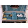 Image 7 : Jewellery Box w/ Mix of Costume Jewellery, Cufflinks, Gauge Earrings, and a Casio Watch