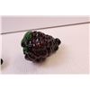 Image 2 : (2) Art Glass Grapes