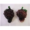 Image 2 : (2) Art Glass Grapes