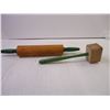 Image 2 : Wooden Rolling Pin and Tenderizer