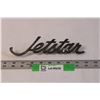 Image 1 : Vintage Metal Jetstar Car Emblem