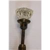 Image 3 : Vintage Glass and Metal Door Knob