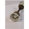 Image 4 : Vintage Glass and Metal Door Knob