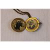 Image 5 : Vintage Gold Locket with Photos Inside, Vintage Lighter