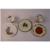 Image 2 : (2) Vintage Tea Cups and Saucers and Misc Plate