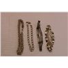 Image 2 : (4) Sterling Silver Women's Bracelets - 3 are Sterling Silver