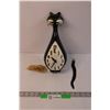 Image 1 : Vintage MCM Cat Clock (Not all Parts are original)