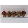 Image 1 : (5) Vintage Mushroom Figurines