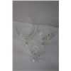 Image 2 : Lot of Assorted Stemmed Etched Glasses