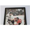 Image 3 : Vintage Autographed Framed Hockey Picture - Bobby Orr, Boston Bruins, Chicago Blackhawks (Autograph 