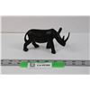 Image 1 : Rhino Figurine - Wood or Hard Plastic