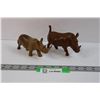 Image 1 : Wooden African Animals