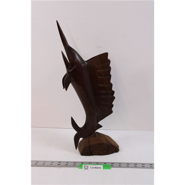 Wooden African Animal - Fish