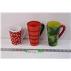 Image 1 : (3) Ceramic Coffee Mugs