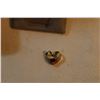 Image 5 : 14 Karat Gold Stud Heart Earrings w/ Matching Pendant