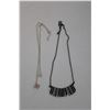 Image 3 : (2) Costume Jewelry Necklaces