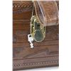 Image 3 : Leather Travelling Jewelry Case with Lock and Key