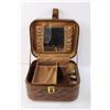 Image 4 : Leather Travelling Jewelry Case with Lock and Key