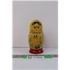 Image 1 : Wooden Russian Nesting Doll (Only Two Pieces)