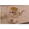 Image 6 : Minton Bone China Teapot, Cream and Sugar Dishes & Saucer