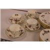 Image 5 : (6) Minton Bone China Dinner Plates, Desert Plates, Bread Plates + (7) Tea Cups & Saucers
