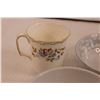 Image 6 : (2) Royal Albert 'Jubilee Rose' Coffee Cups & (4) Bowls