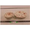 Image 1 : (4) Rose Chintz Bowls + (5) Rose Chintz Plates
