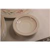Image 4 : (8) Dinner & Desert Plates, Bowls + (4) Saucers + Serving Platter