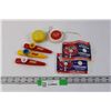 Image 1 : Lot of Vintage Kazoos and Yo Yos