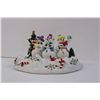 Image 2 : Partylite Ceramic Snowman Christmas Candle Holder