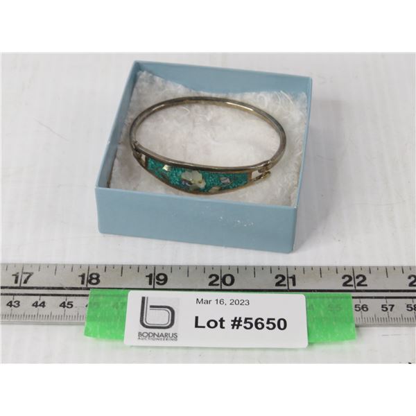 Metal In-Laid Bracelet