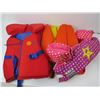 Image 2 : *Tote - Life Jackets (youth - med - Toddlers) - Kids Swimming Googles - (7) Books (mystery - Fiction