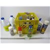 Image 1 : (Will Not Ship) - Bug Spray - Cleaning Products - Lamp Oil - Surface Protectors - Plastic Crate